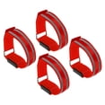 thumbnail image 1 of Unique Bargains LED Wristband, 4 Pack Light Up Bracelets LED Armbands, Red, 1 of 7