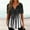 Noir, variante sur Mode Femme Col en V Imprimé Décontracté Manches Courtes Haut Manches Courtes Col en V/chemise Imprimé Floral Hauts Femmes Manches Courtes Hauts Femmes Imprimé Géométrique