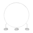thumbnail image 1 of Soporte de fondo redondo, soporte de arco circular para bodas, para ceremonias de boda en el jardín Diámetro 180cm, 1 of 9