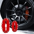 thumbnail image 2 of HUGFEGWE Brake Caliper Covers | Brake Caliper Covers Front & Rear Kits | Rear Brake Caliper Cover Guard Protector Cover for Front and Rear Wheel Hub Assessoires CJB91-32988, 2 of 9