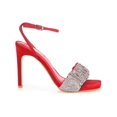 thumbnail image 2 of Journee Collection Womens Arlette Embellished Faux Leather Heels, 2 of 3