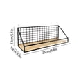thumbnail image 3 of Tgbvmt Wall Mounted Storage Shelf No Drill Hanging Storage Basket No Drill Wall Mounted Multi-Purpose Floating Shelf for Bedroom Living Room Kitchen Bathroom Office Wall Organizer Home Storage, 3 of 6