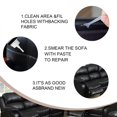 thumbnail image 3 of Leather Repair Gel For Home And Car Seat Leather Repair Accessory 20ml black 10*2cm, 3 of 7