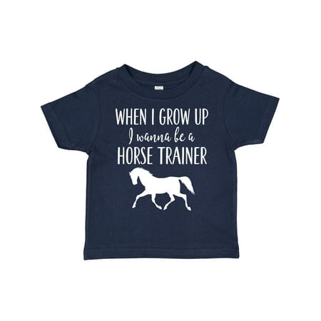 

Inktastic Future Horse Trainer Childs Gift Toddler Boy or Toddler Girl T-Shirt