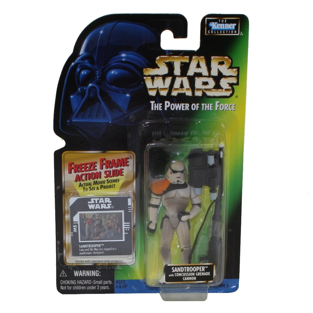 Star Wars  3.75 Power Of The Force Sandtrooper