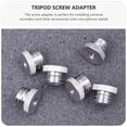 thumbnail image 4 of 5 Pcs Adaptateur de Support de Micro 1/4 Pouce à 5/8 Pouce Trépied en Alliage d'Aluminium, 4 of 8
