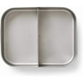 thumbnail image 2 of Boîte Bento en Acier Inoxydable, Contenant pour Déjeuner et Collation, 2 Sections, 2 of 4