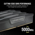 thumbnail image 3 of RAM DDR5 Corsair Vengeance 32 GB (2 x 16 GB) 6000 MHz CL36 negra, 3 of 6
