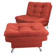 thumbnail image 1 of Sofá Cama Individual NORVAL Sillón y Taburete Florencia Moderno en Lino Shedron, 1 of 8