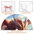 thumbnail image 4 of Lsque Ferocious Dragon Fury Print Christmas Tree Skirt, Tree Skirt with Ties or Velcro, Perfect for Holiday Decorations, Halloween, and New Year-30", 4 of 7