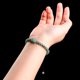 thumbnail image 2 of Pulsera de jade hecha a mano con colgante azul de Ice Pi Xiu, 2 of 2