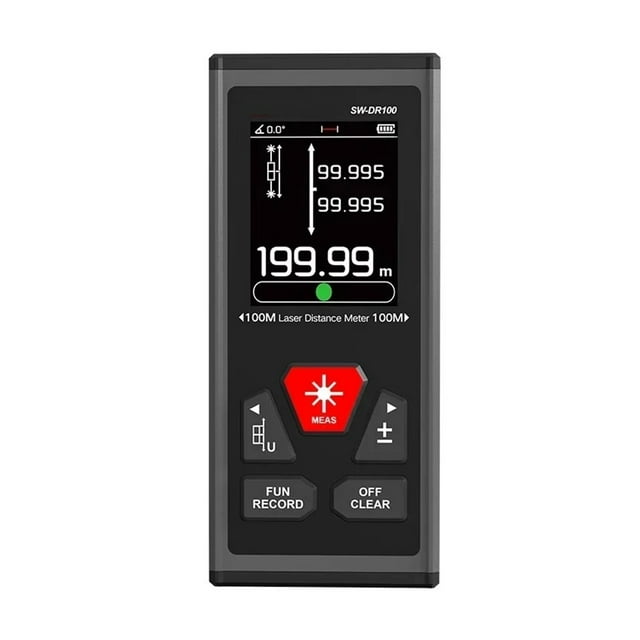 Bilateral Distance Meter 200m Dual Distance Measure Digital Rangfinder Recharable Measure Tool ,High Accuracy