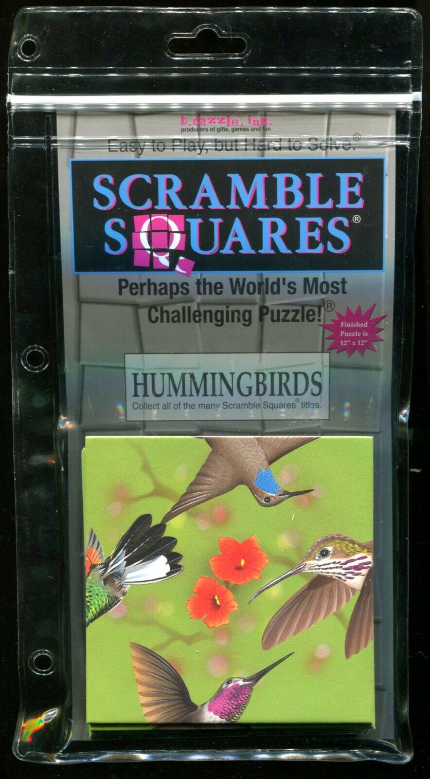 Scramble Squares Worlds Most Challenging 9 Piece Puzzle Roosters for sale online 