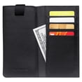 thumbnail image 2 of QIALINO Genuine Leather Flip Type Mobile Phone Protective Cover Universal For iPhone With Inner Card Slot Anti-dirt Dust-proof, 2 of 6