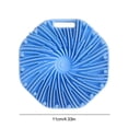thumbnail image 3 of Silicone Strubber Shower Body para Exfoliación Masaje Suave () Azul, 3 of 3