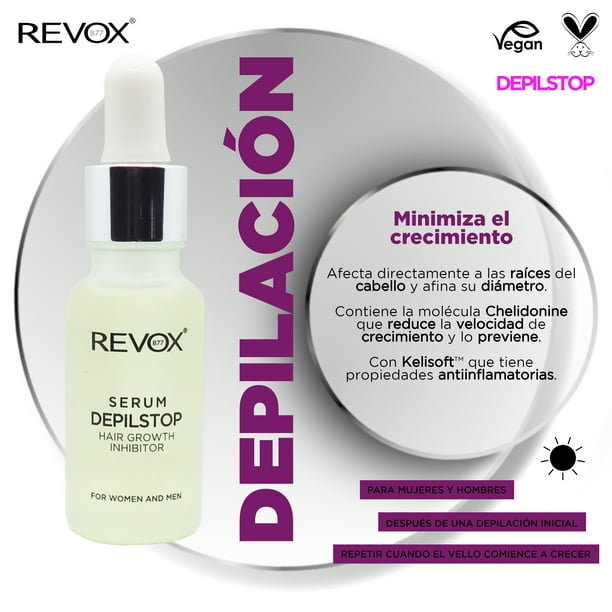 REVOX B77 DEPILSTOP INHIBIDOR DE VELLO 20ML 102491 | Walmart en línea