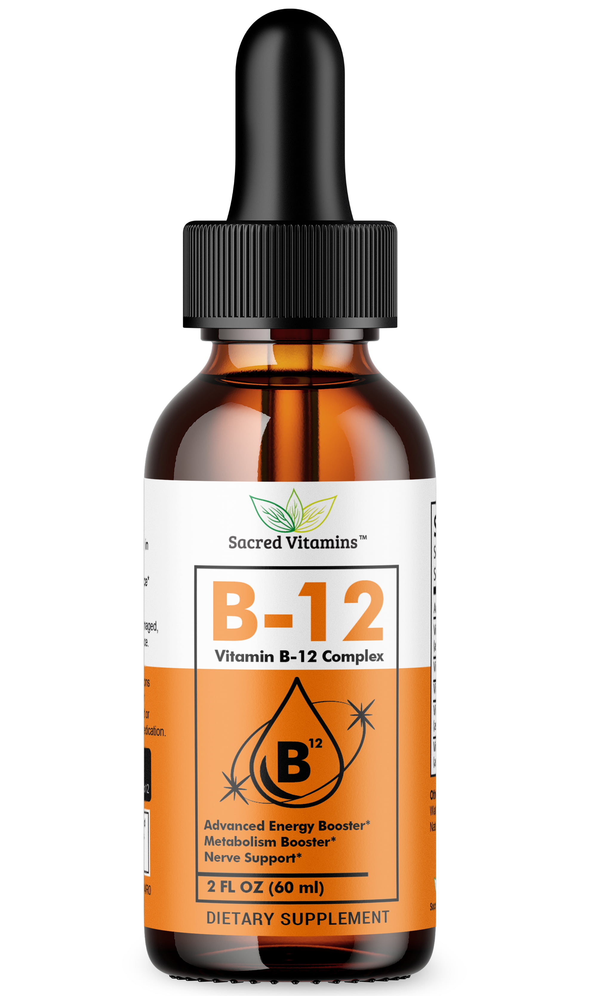 Vitamin B12 Liquid Drops Vitamin B12 Sublingual Vitamin B Complex For Men And Women