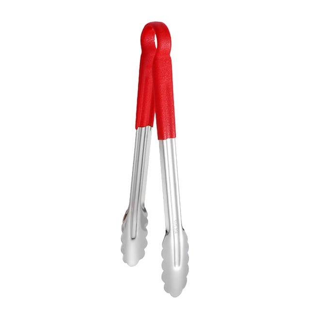 Kyusrd Cuisine Acier Inoxydable 304 Sandwich Barbecue Pain avec Clip de Colle Rouge Gadget de Cuisine Clip de Grill BBQ