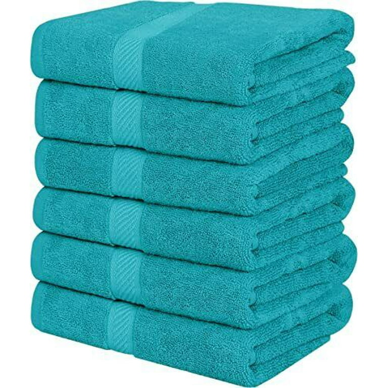 Pack of 6 Cotton Bath Towels 24x48 Pool Gym Towels Walmart