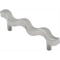 thumbnail image 1 of 96mm Euro-Contemporary Satin Nickel Cabinet Pull, 1 of 1