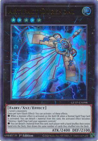 Yu-Gi-Oh! Artifact Sanctum - Secret Rare 1st Edition - Battles Of Legend: Light's Revenge (BLLR-EN080)