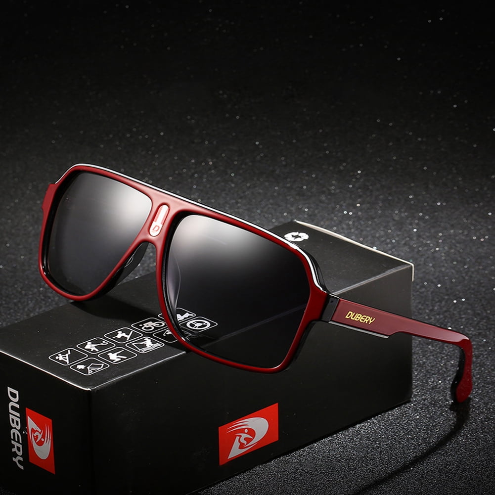 Lunettes de Soleil DUBERY D103 Polarisees UV400 Carrees de Conduite Pilote Lunettes de Soleil Walmart