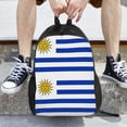 thumbnail image 7 of Travel Backpack For Women/Men Uruguay Flag Carry On Backpack With Laptop Compartment Travel Backpack, 7 of 7