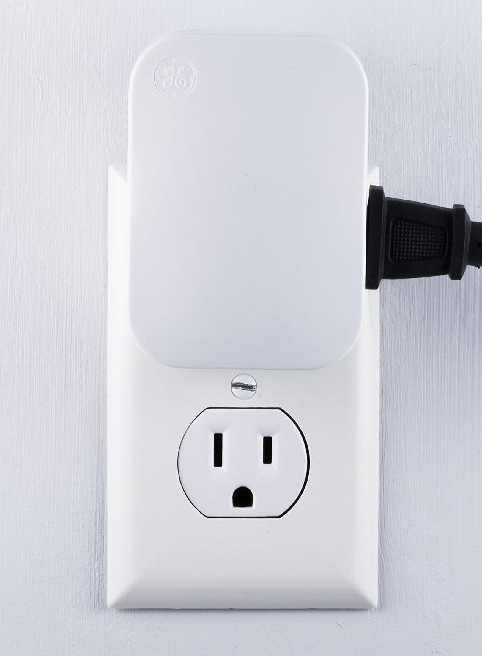 GE Myselectsmart Add-on Plug-in Receiver, 39772, White, UL Listed