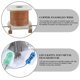 thumbnail image 4 of 8-Pin 10 AMP Electromagnetic Power Relay Durable Relay Coil 12V DC LED Indicator with Socket Base DIN Rail System, 4 of 5