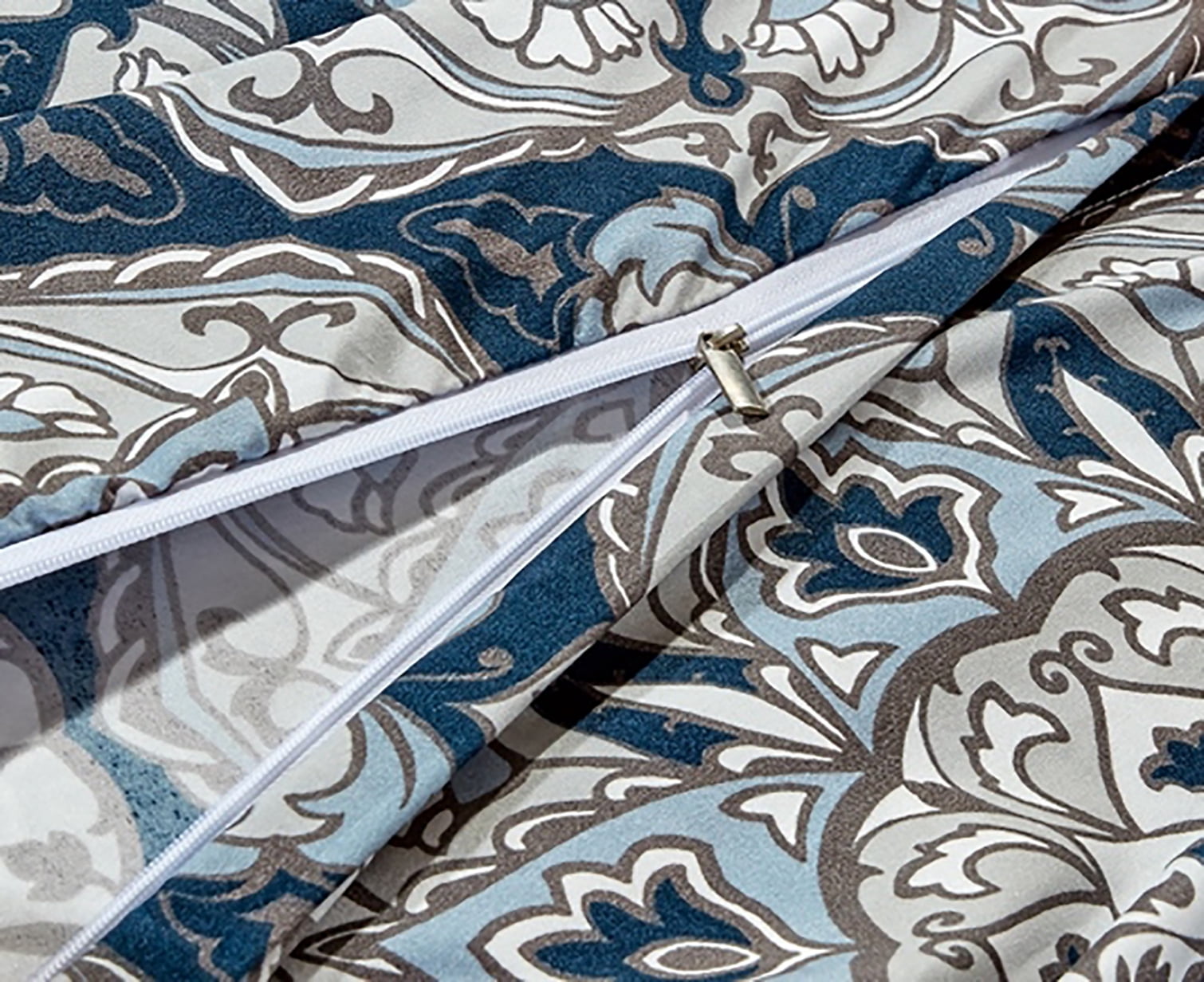Bibb 1800 Series 3 pc Duvet Cover Set - 7 Designs - Alexander - King