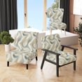 thumbnail image 1 of Designart "Simply Sculptural" Beige Abstract Upholstered Accent Chair - Modern Arm Chair For Bedroom, 1 of 7