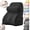 Black, variant on Adjustable Wedge Pillow Set for Bed & Sofa, Couples Pregnancy Pillow, Reading Pillow with Lumbar Cushion, Post Surgery Recovery, Acid Reflux Relief, Ergonomic Design, Removable Cover