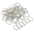 thumbnail image 1 of Unique Bargains Metal Binder Rings, Silver Tone, 100 Count, 100 Pack, 1 of 5