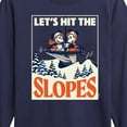 thumbnail image 3 of Disney - Let's Hit The Slopes - Toddler & Youth Long Sleeve Graphic T-Shirt, 3 of 5