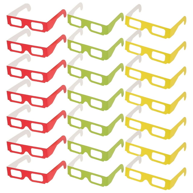 Raindrops 36Ud Gafas 3D De Coloridas Para Celebraciones Con Efectos Visuales Y Cómodo