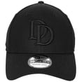 thumbnail image 2 of Daredevil Logo Black on Black New Era 39Thirty Fitted Hat-Medium/Large, 2 of 6
