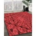 thumbnail image 3 of Ahgly Company Machine Washable Indoor Rectangle Transitional Red Area Rugs, 2' x 3', 3 of 7