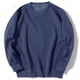 thumbnail image 1 of pstuiky mangas largas para hombre, Sudadera deportiva de cuello redondo y manga larga con capucha lisa para hombre top de hombre xxl, 1 of 3