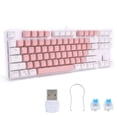 thumbnail image 1 of Gaming Keyboard,Keyboard Mechanical Gaming 87 Mechanical Keyboard Mixed Light Keyboard Eco-Friendly Materials, 1 of 14