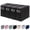 Black, variant on File Organizer, File Folders Organizer, Fabric Storage Box, Collapsible Paper Organizer with Metal Handle, Smooth PVC Rails, Only Box