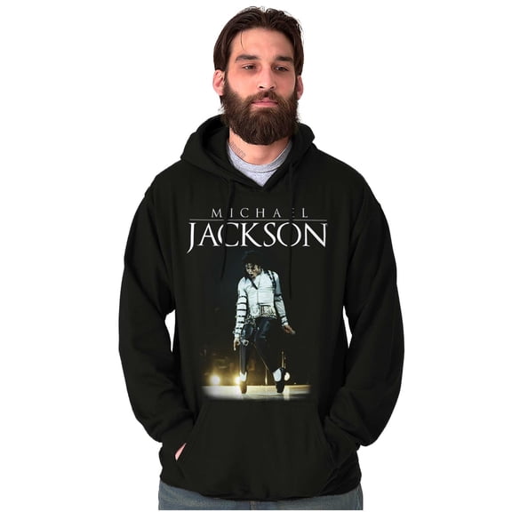 Michael Jackson Bad Tour Toe Stand Graphic Pullover Hoodie Brisco Brands S