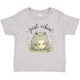 thumbnail image 3 of Inktastic Just Vibin' Frog Girls Baby T-Shirt, 3 of 5