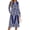 Beige Navy, variant on Fantaslook Long Sleeve Midi Dresses for Women Casual Floral Dress Flowy Fall Dresses with Pockets