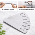 thumbnail image 4 of Nail Files 80 120 Grit Double Sided Emery Board 50 pack 7.0 inch Professional Acrylic Nail Buffer, 4 of 7