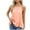 Pink, variant on New Women's Halter Tank Top Round Neck Sleeveless Top Lace Solid Spaghetti Strap Fashion Summer Casual Blouses(Pink,S-2XL)