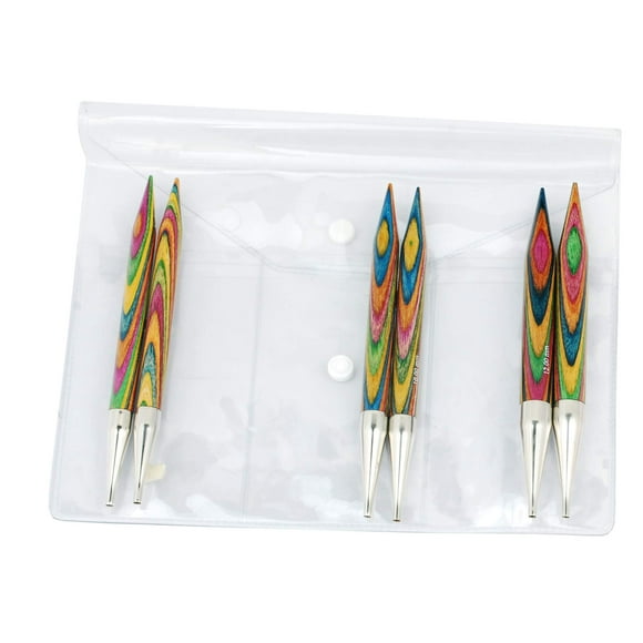 KnitPro Symfonie Interchangeable Needle Chunky Set, Multi-Color