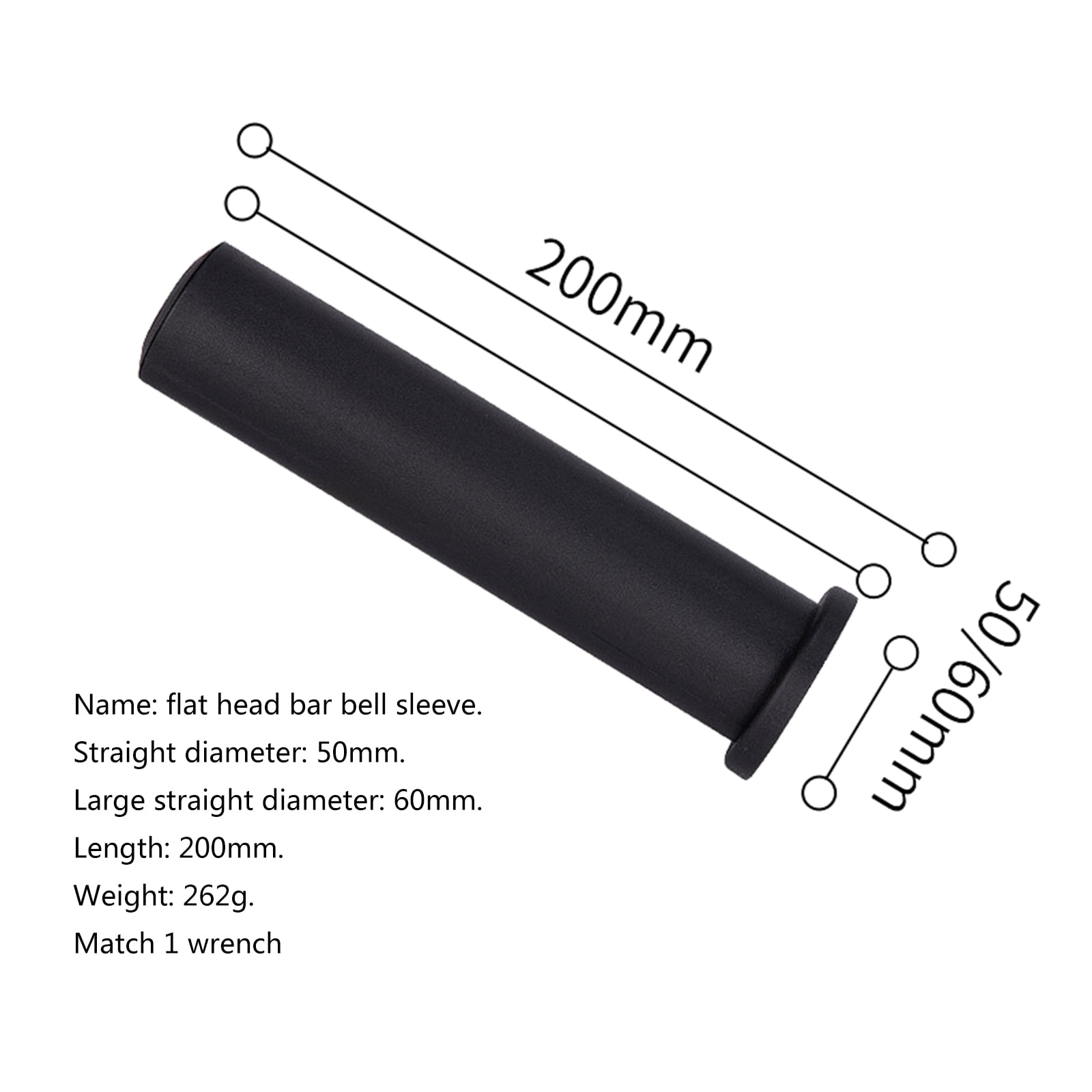 1 Pair Weight Plate Posts Convert with Wrench Barbell Curl Bar Building Weightlifting Workout Gym Strength Training