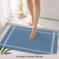 thumbnail image 6 of Pure Royalblue Doormat Outdoor Entrance 20"x31.5", Simple Solid Color Absorb Moisture Dirt Door Mats, Non-Slip Rubber Backing Floor Mats Indoor, Low-Profile Front Door Rugs, 6 of 9