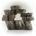 thumbnail image 4 of Alpine Corporation Circular Stone Looking Tiered Fountain, 9 inch Tall, 4 of 12