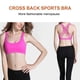 thumbnail image 5 of Sonducket Sujetadores deportivos Material premium Sujetador de fitness Deporte Prop Back Sweet Gift Diseño único para mujer Chica Rose Red S Type2 NO2 Sonducket AP008686-13, 5 of 6